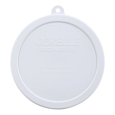 Corelle® White Lid for 18-ounce Bowl